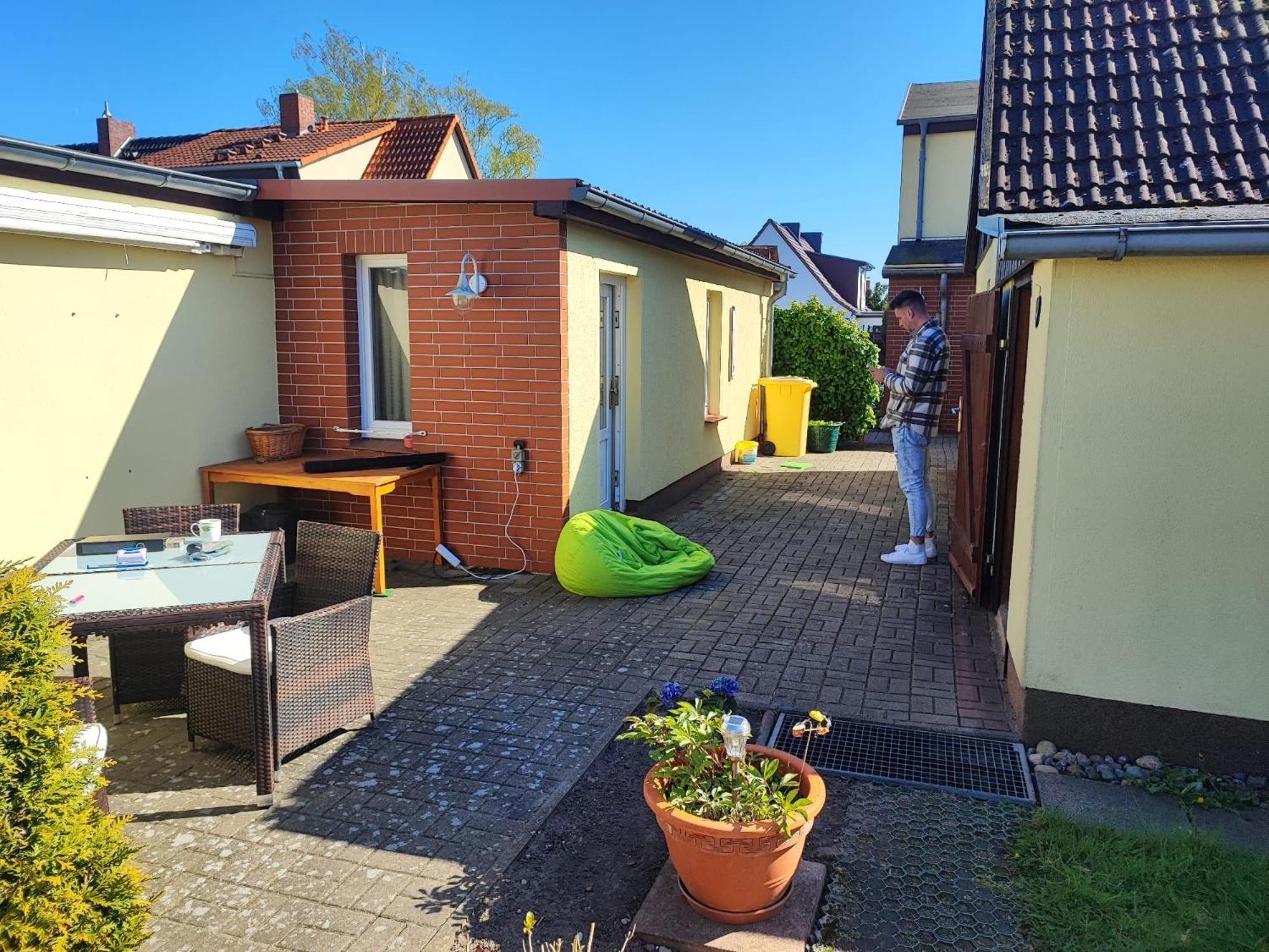 Ostsee Ferienhaus Mit Whirlpool Вольгаст Экстерьер фото